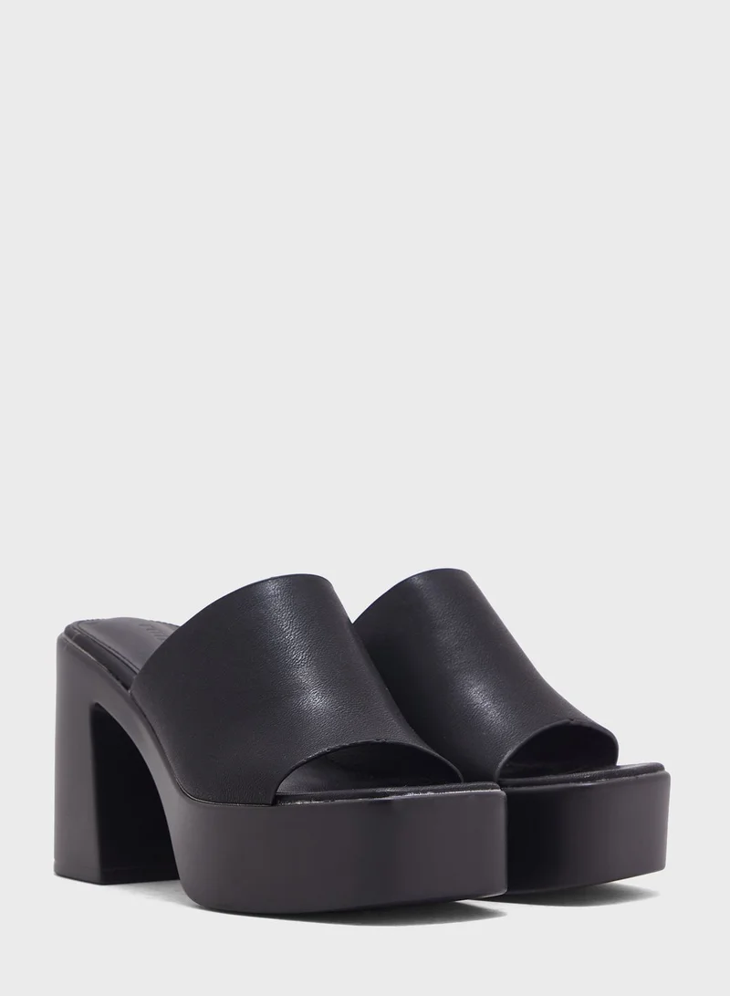Rubi One Strap Mid Heel Sandals