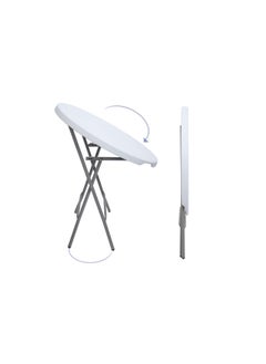 SunBoat Commerce ‎80cm Round Folding Table ‎HDPE granite series  - Image 2