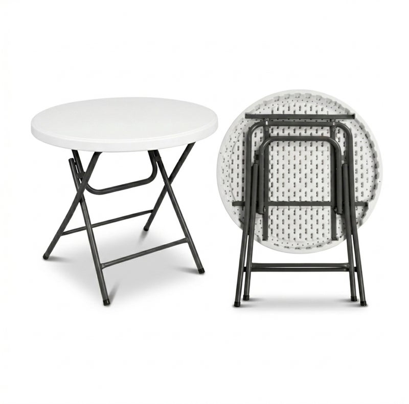 SunBoat Commerce Round Folding Table - versatile and perfect for multiple uses - Image 1