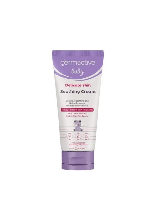 Dermactive Delicate Skin Soothing Cream 75 ml daily face soothing and Moisturizing for baby - Image 1
