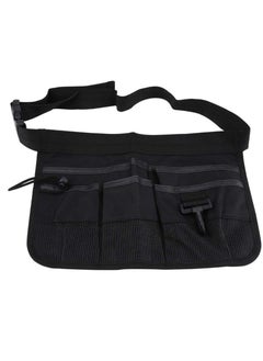 Generic Tool Pockets, Multi Purpose Tool Bag Organizer, Multi Pockets Electrician Tool Pouch Bag, Multi Propose Waist Bag Thicken Belt, Oxford Materials, Waterproof, Multiple Storage Pockets(Black)  - Image 1