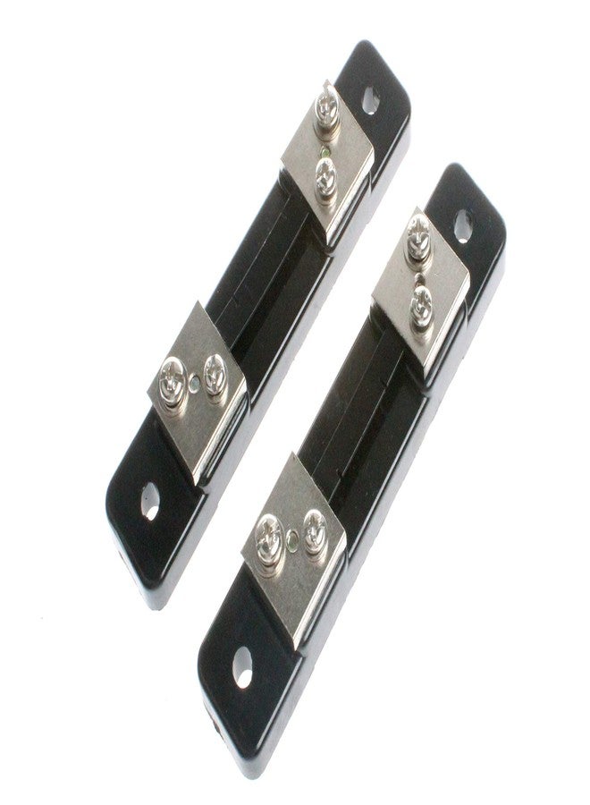 NOYITO 50A 75mV Metal Shunt Resistor External Shunt for Current Ammeter Analog Panel Meter (Pack of 2) - Image 1