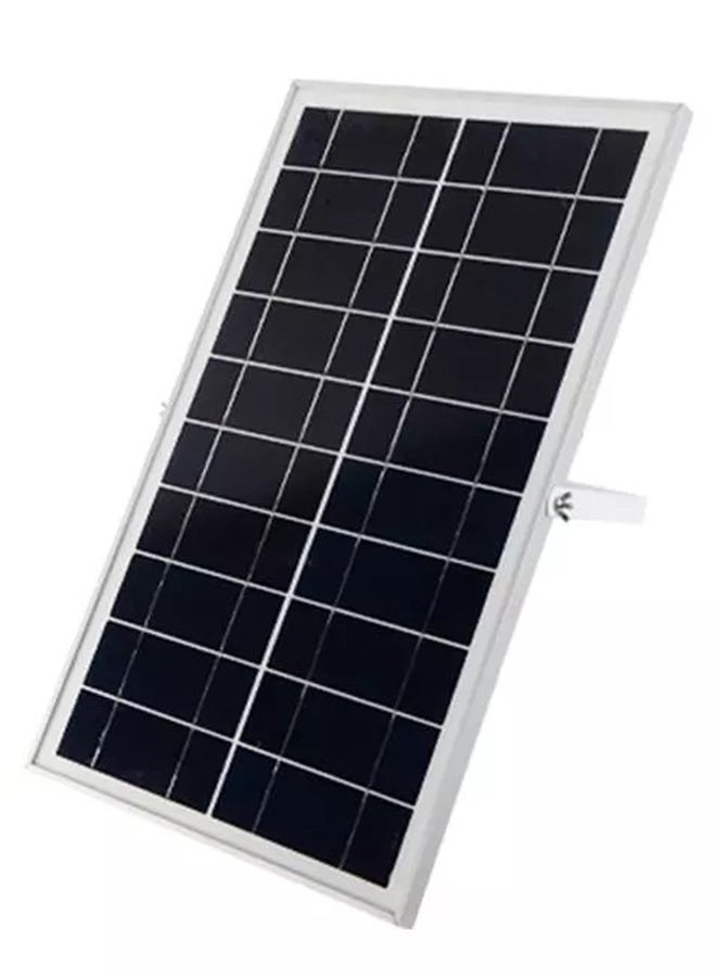 مصباح LED كشاف برأس واحد يعمل بالطاقة الشمسية مع جهاز تحكم عن بعد أسود 295x365مم  - Image 4