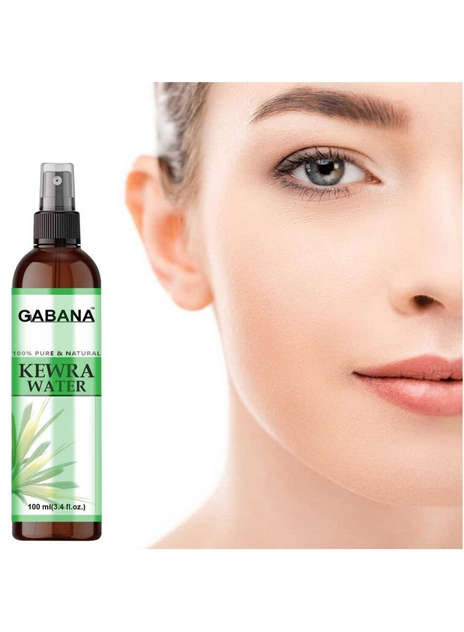 GABANA Beauty and Personal Care Product (Set of 3, Aloe Vera Face Gel (130 ml), Natural Rose Water (100 ml), Natural Kewra Water (100 ml))|Hydration Aloe Vera Gel for Face and Hair Rose Water for Face - Image 4