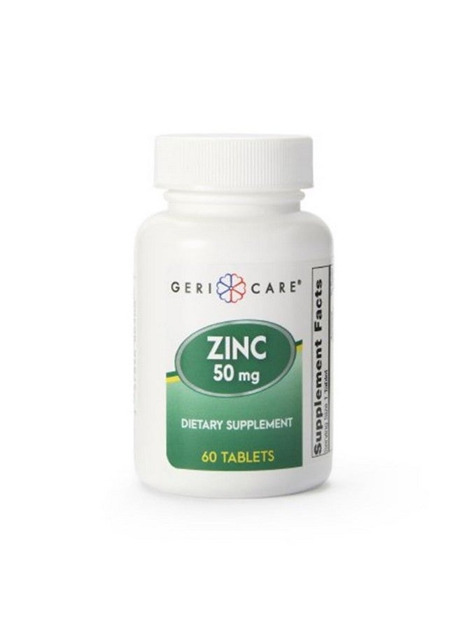 Gericare Zinc Sulfate 50 mg Strength Tablet 60 per Bottle