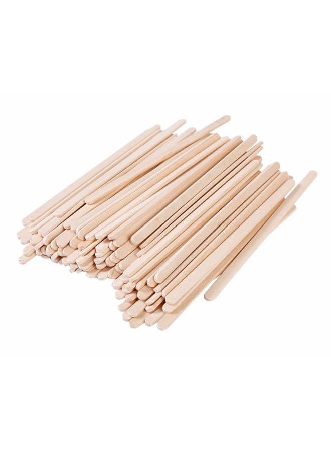 Perfectware 5.5'' Premium Thick Wood Coffee Stirer 500ct - Image 1