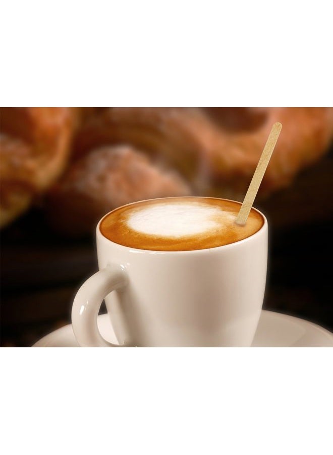 Perfectware 5.5'' Premium Thick Wood Coffee Stirer 500ct - Image 3