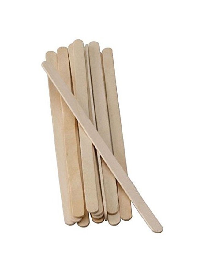 Perfectware 5.5'' Premium Thick Wood Coffee Stirer 500ct - Image 2