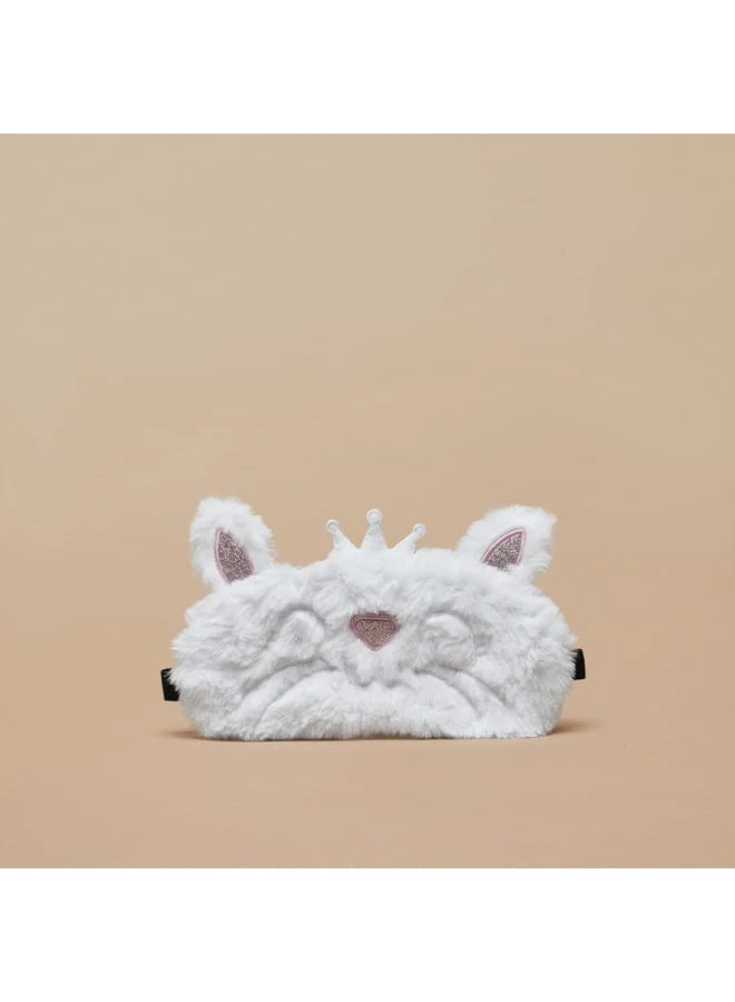 Splash FAV Bunny Patterned Eyemask with Adjustable Strap
