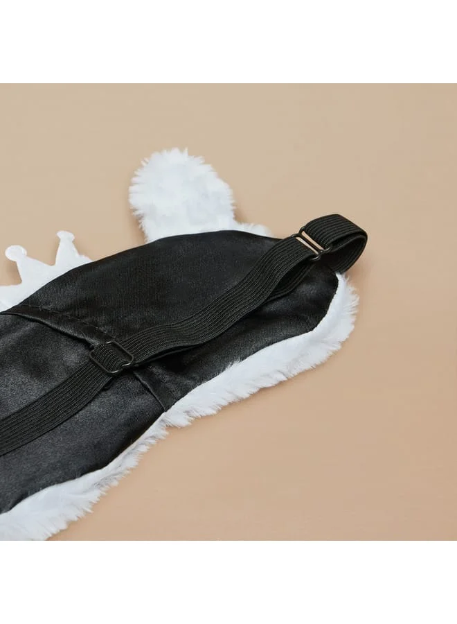 Splash FAV Bunny Patterned Eyemask with Adjustable Strap