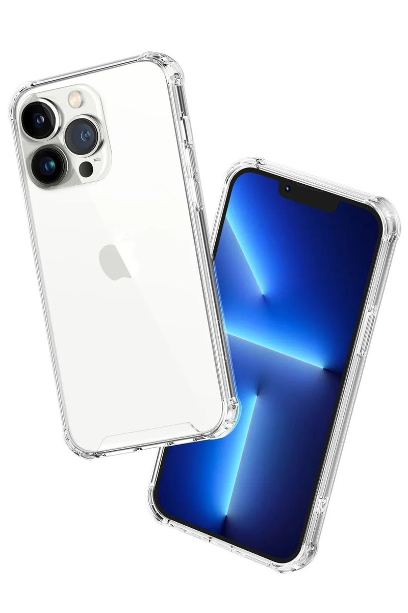 GREEN LION iPhone 13 Pro Max Crystal Clear Case whit Anti-Microbial Protection / Military-level Protection / Precise Cutouts / Drop Protection / Anti Scratch /Anti Yellowing - Clear - Image 2