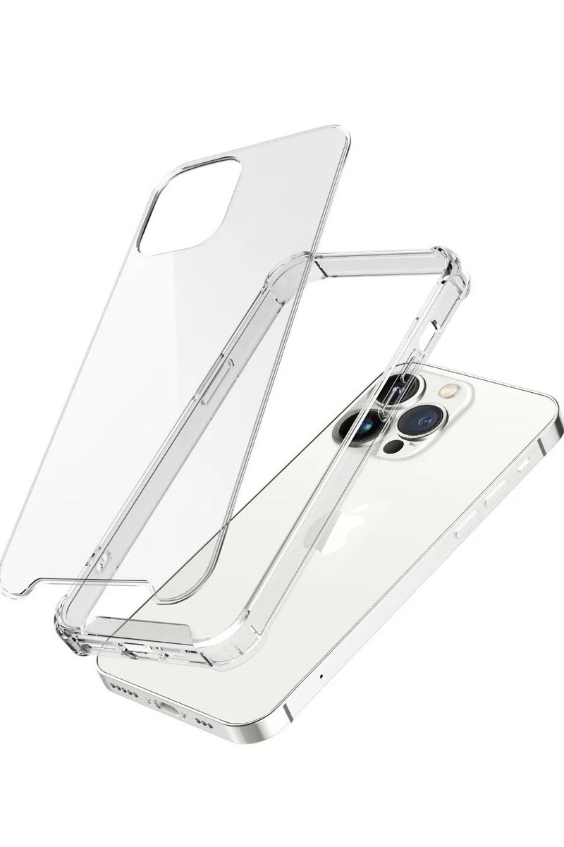 GREEN LION iPhone 13 Pro Max Crystal Clear Case whit Anti-Microbial Protection / Military-level Protection / Precise Cutouts / Drop Protection / Anti Scratch /Anti Yellowing - Clear - Image 3