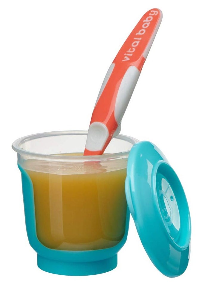 Nourish Store and Wean Pots 4 Pieces 120 Ml