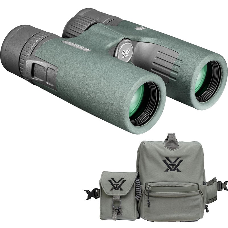 VORTEX Vortex Optics Razor UHD 8x32 Binoculars & GlassPak Pro Binocular Harness - Image 1