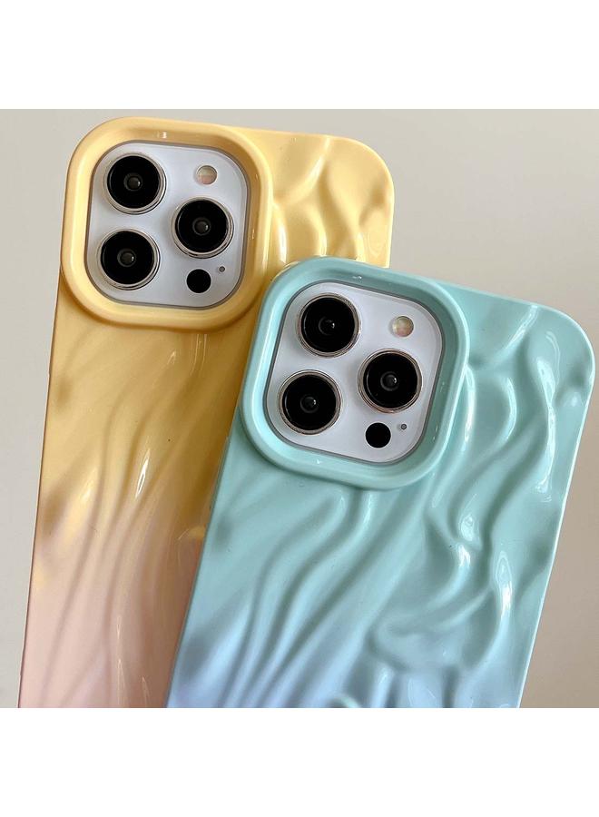 S-TOP Case For iPhone 14 Pro Max Wrinkle Gradient Oily Feel TPU Phone Case - Image 4