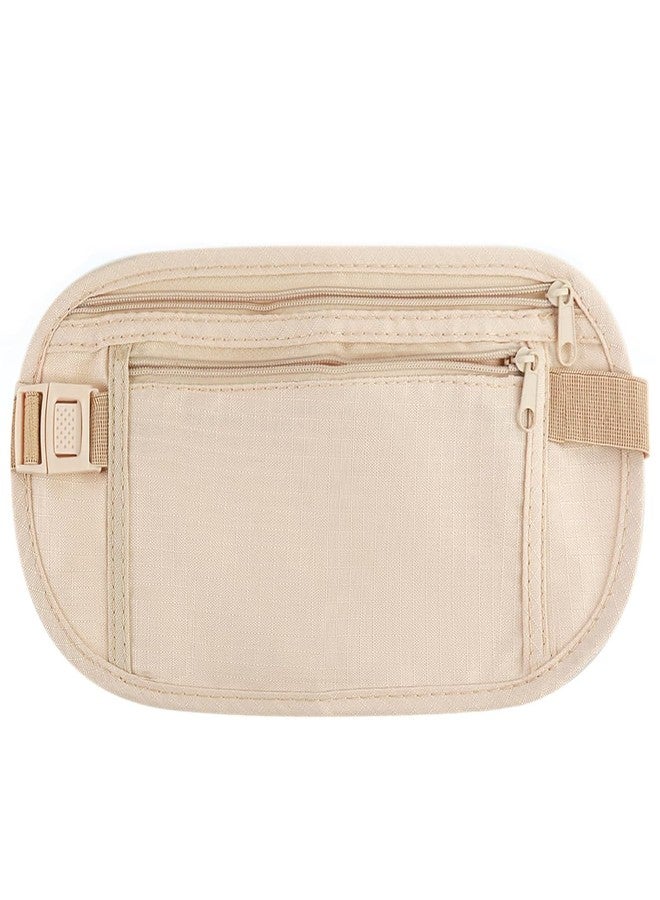 birzar Travel Money Belt|Hidden Waist Bag| Secure Travel Money Belt|Undercover Hidden RFID Blocking Wallet|Anti Theft Passport Wallets for Men & Women| Waist Pouch - Image 1