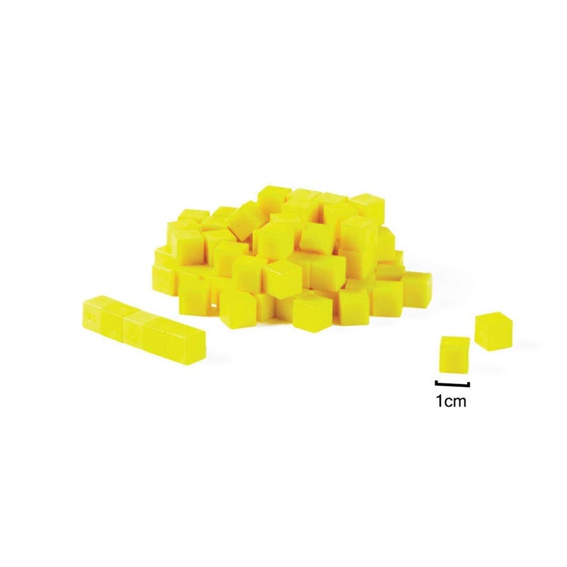 StepsToDo 131 Pieces Base Ten Blocks Kit. Yellow Color. with Place Value Mats and Activity Instruction Book. Teaching Aid. Build Solid Foundation of Number Sense and Place Value. Place Value Blocks. - Image 4
