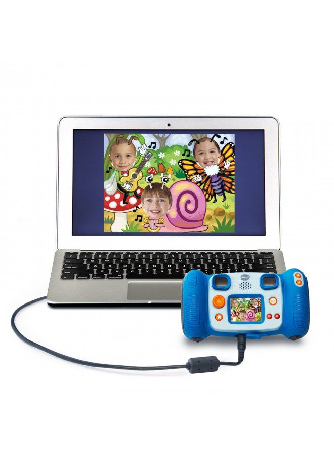 vtech كاميرا في تيك كيدي زوم بيكس، زرقاء (تغليف خالٍ من الإحباط) - Image 3