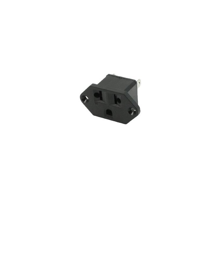 Generic - Female Plug Socket 3 PIN 10A 110-220 V AC INVERTOR - Image 1