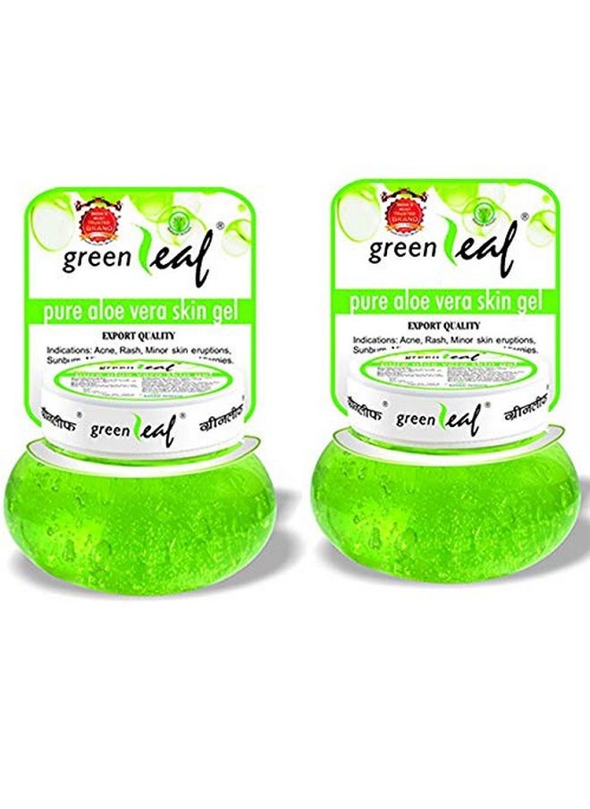 Green Leaf - Anti-Aging Aloe Vera Gel (120 G) Pack Of 2 - Image 1