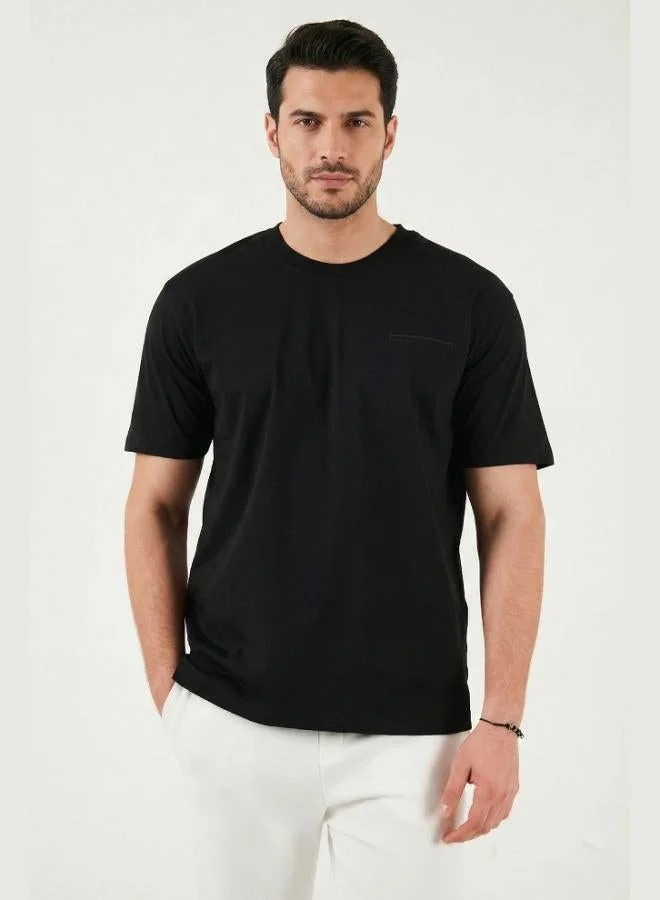 بوراتي Buratti Cotton Regular Fit Crew Neck T-Shirt Men's T-SHIRT 5904095