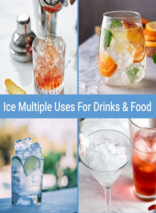 Perfect Stix أكياس ثلج بلاستيكية برباط سحب من بيرفكت ستيكس 8 أرطال - 100 قطعة، الحجم: 19 × 11 بوصة. مع إغلاق برباط سحب. عبوة متينة من 100 قطعة. - Image 2