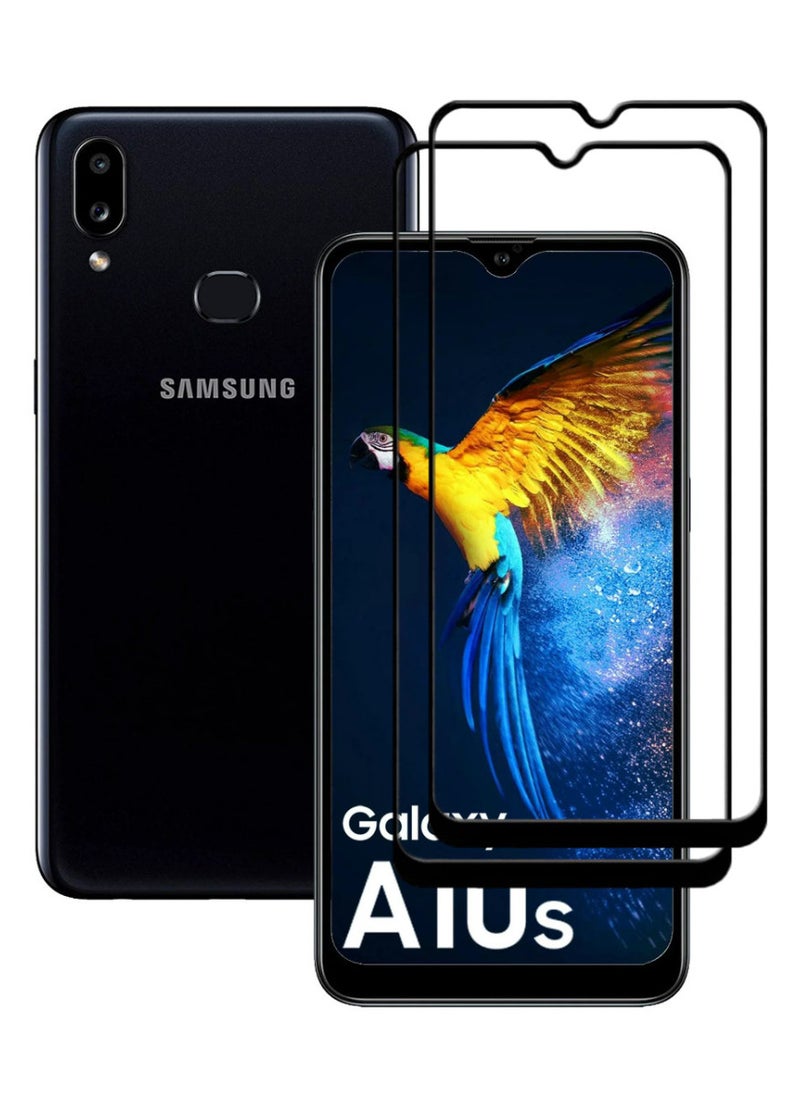 ACLIX 2 Pieces Antistatic ESD Dustproof Premium Quality High Definition Tempered Glass Screen Protector Designed For Samsung Galaxy A10s - Image 1