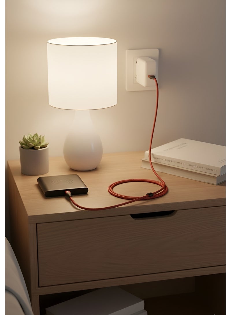 فونينج كابل x28 FONENG شحن سريع 2.4A‏ – Micro \USB بمدخل مزدوج Double-Sided USB – طول 1.2 متر لسهولة التوصيل وشحن ثابت وآمن - Image 5