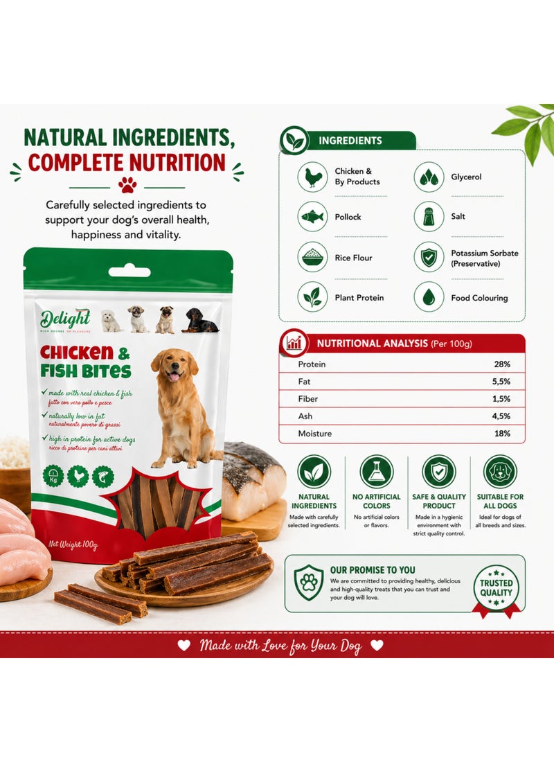 Delight Chicken Fish Sand - Image 3