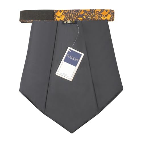 Peluche The Woodlot Copse Brown Cravat & Pocket Square set For Men - Image 4