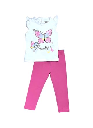 Butterfly cotton set (White t-shirt + Pink leggings) - pzsku/Z0C9E3333E9B9E27B2F8AZ/45/_/1690016021/c2b61fc0-7bcb-4642-9259-41f456b53cd1