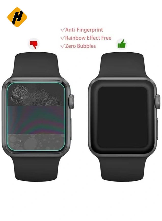 HuHa Apple Watch Band 42mm 44mm,Soft Silicone Fitness Replacement Accessories Straps Wristbands for iWatch Band Series 6/5/4/3/2/1 SE for Women/Men - Image 3