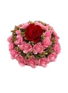 Maahal Maahal Artificial Flower Bridal Juda Bun Hair Acessories Gajra, Pack of 1  - Image 2