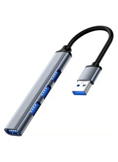 XLT Ultra Slim USB 3.0 Hub with 4 Ports for Laptop Notebook PC Mouse Keyboard  - Image 1