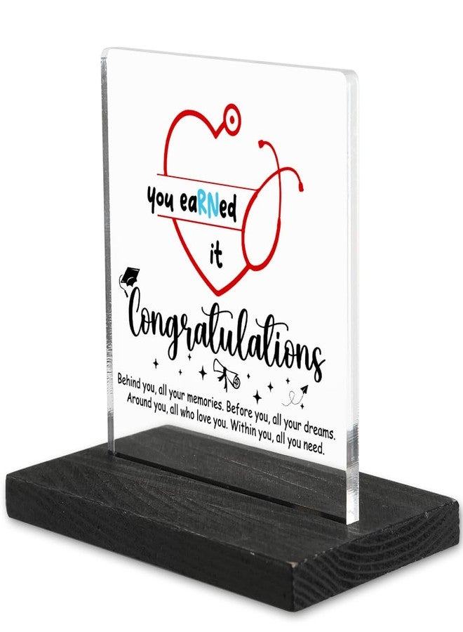 FOKCBOCM Graduation Gifts for Nurses, Nurse Graduation Decor for Her, Nursing School Graduate Gift for Girls, Congratulation Decor for New Registered Medical Staff-DX104 - Image 1