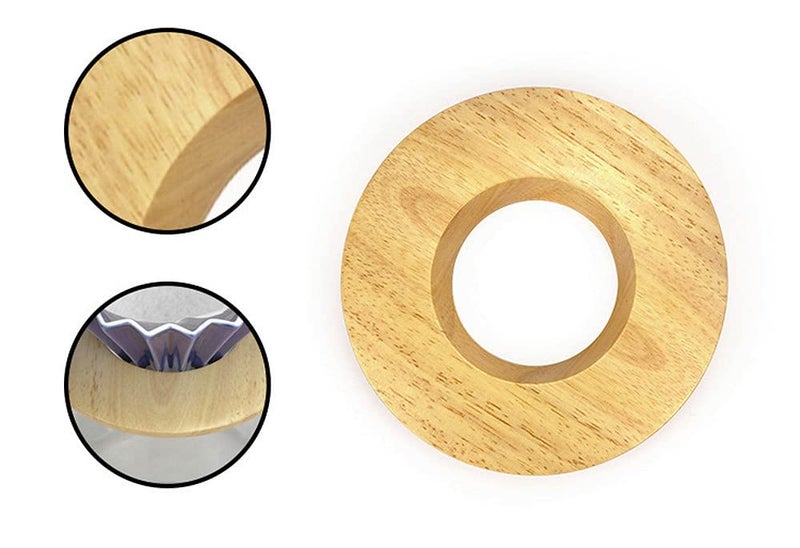 Mozacona Wooden Coffee Filter Tray,Wooden Pad- Just Pad - Image 3