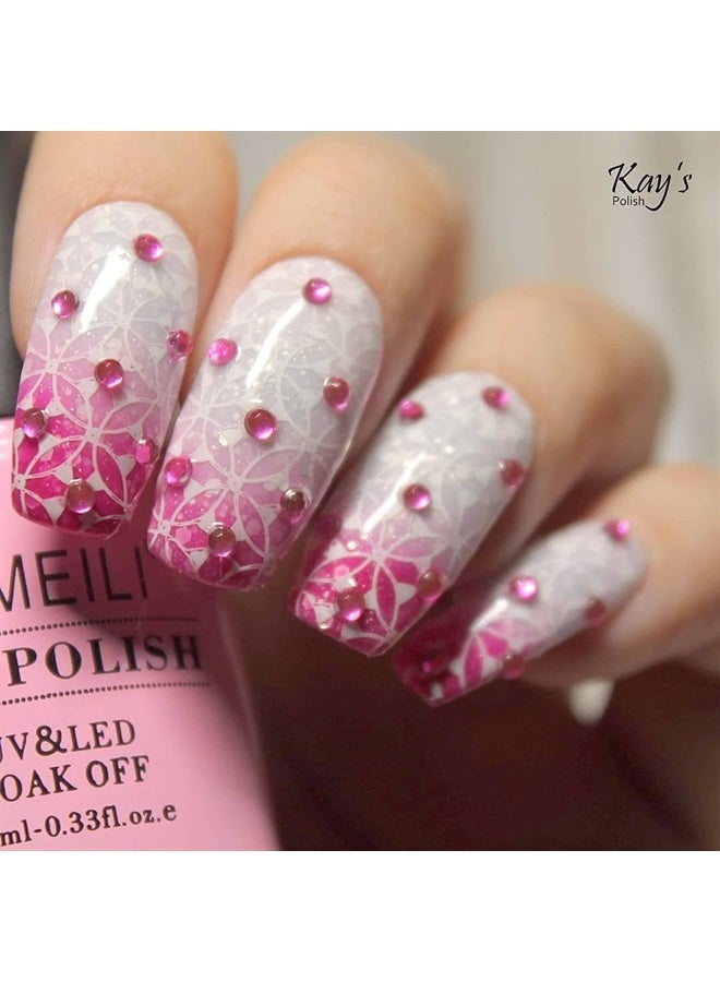 AIMEILI Mood Changing Nail Polish Gel Soak Off U V LED Chameleon Gel Nail Polish Set Of 6pcs X 10ml- Kit Set 14 - Image 2