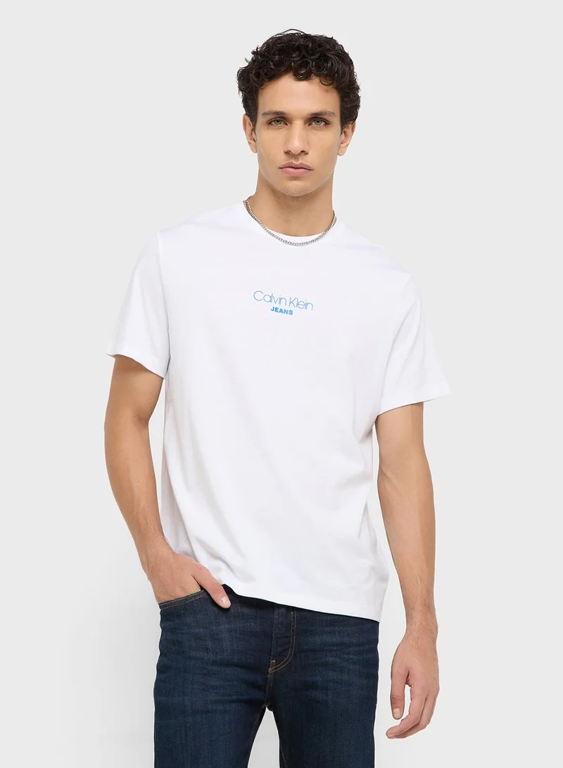 Calvin Klein Jeans Acid Wash Crew Neck T-Shirt