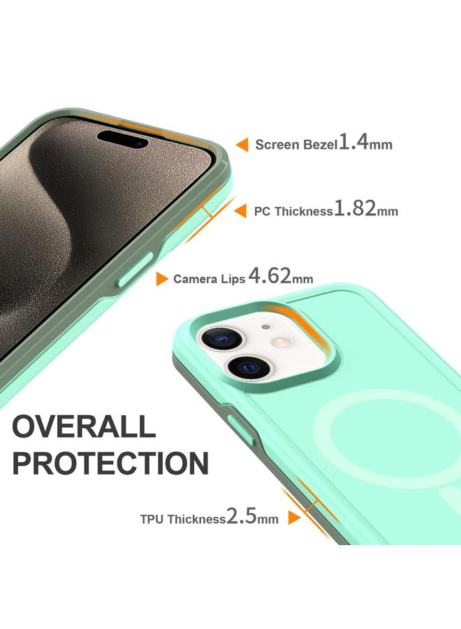 Zaboon Case For iPhone 12 Shockproof MagSafe Armor PC Hybrid TPU Phone Case - Image 4