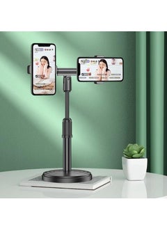 Coofbe Desktop Live Broadcast Set Double Phone Holder Stand Desktop Live Broadcast Set  - Image 2