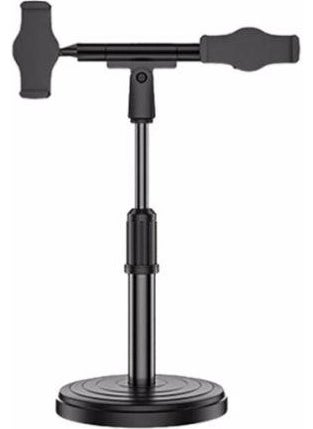 Coofbe - Desktop Live Broadcast Set Double Phone Holder Stand Desktop Live Broadcast Set - Image 1