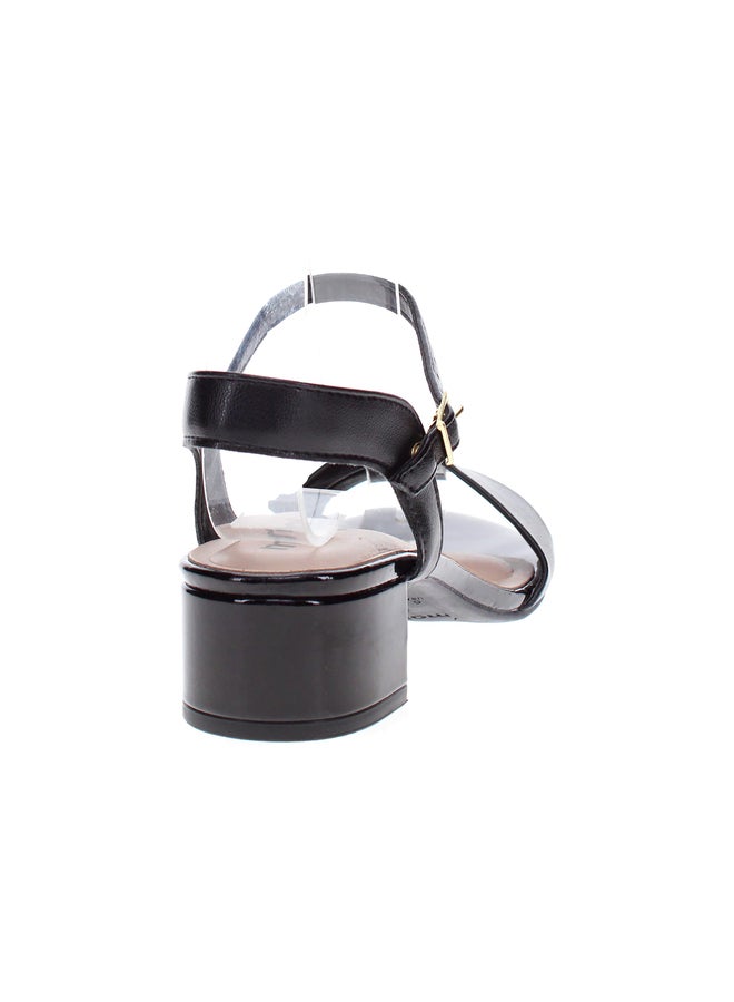 MOLECA Multi Strap Open Toe Block Heel Sandals - Image 1