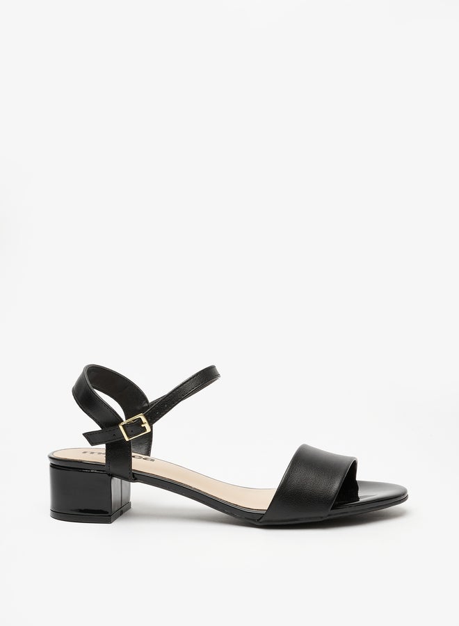MOLECA Multi Strap Open Toe Block Heel Sandals - Image 4