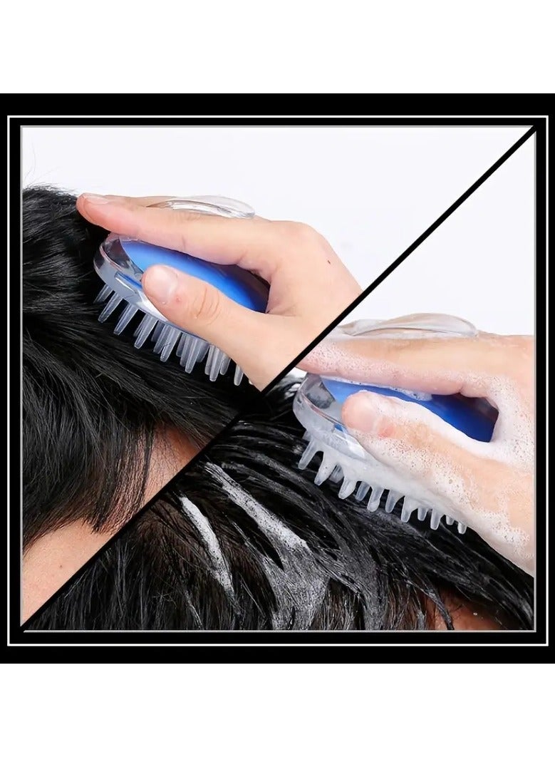 ORiTi Silicone Shampoo Brush Adult Round Shampoo Head Massage Brush Shampoo Comb Long Hair Shampoo Comb Scalp Brush - Image 5