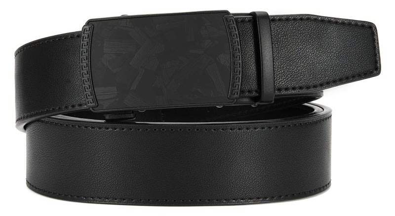 CHAOREN Mens Belt Leather Ratchet Belt - Customizable Fit, Effortless Style (35mm) - Image 4