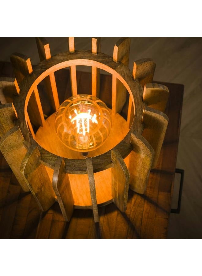 لوفت شريط,مصباح طاولة,1لتر,طبيعي,WOOD-8005 - Image 3