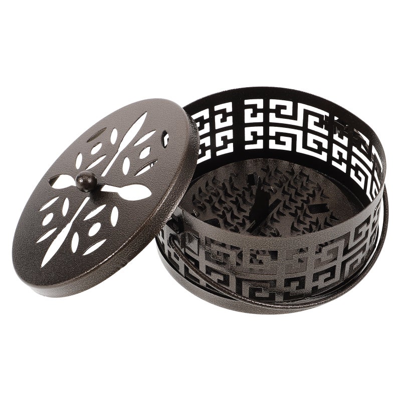 Incense Coil Holder Incense Box Sandalwood Holder ​Incense Burner for Home Office - Image 4