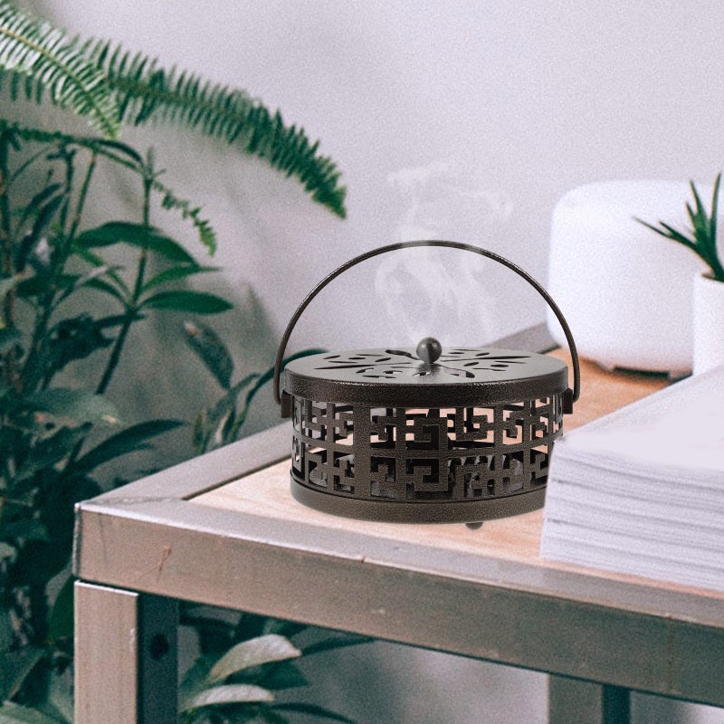 Incense Coil Holder Incense Box Sandalwood Holder ​Incense Burner for Home Office - Image 3