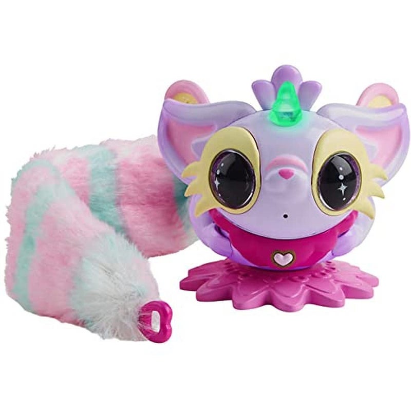 WowWee Pixie Belles Interactive Enchanted Animal Toy Layla Purple - Image 3