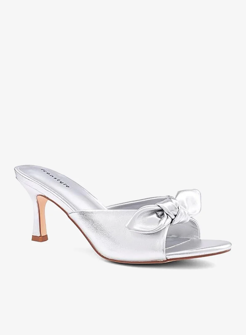 أيقون Patent Leather Evening Heel Slipper